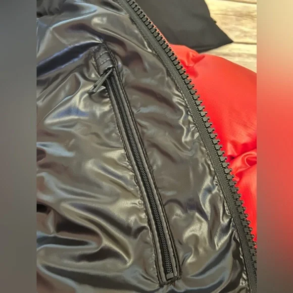 Moncler Zubair Zip-up Jacket Red Size 1 New - Picture 6 of 16